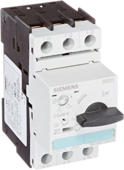 Siemens 3RV1021-1AA10 Sirius Motor Koruma Şalteri 1,1-1,6A 100KA resmi